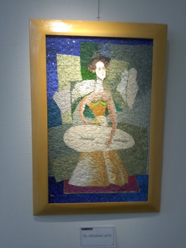 Framed Women Painting