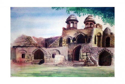 Old fort by Ankit Srivastava 