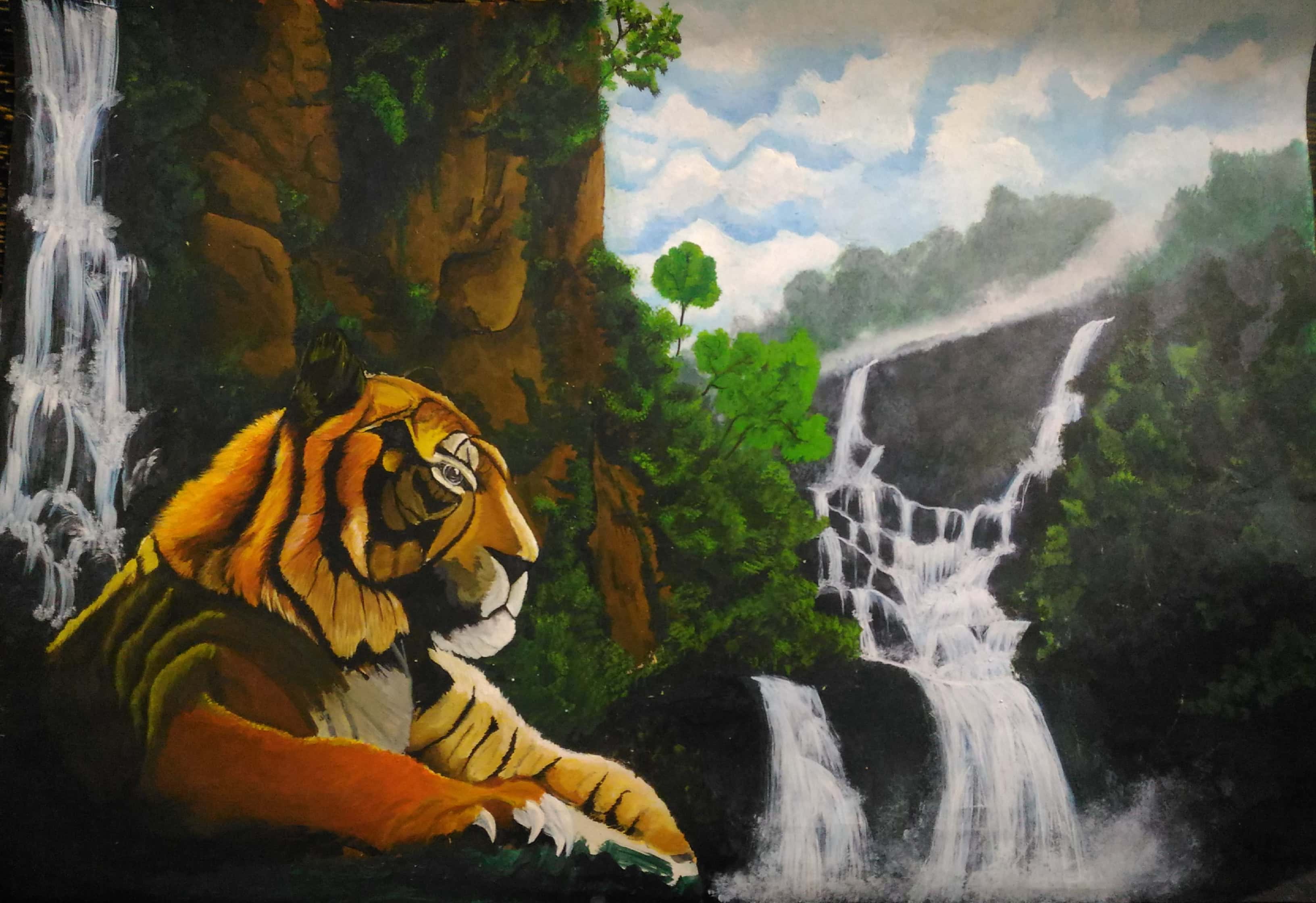 Tiger Paradise Fine Art