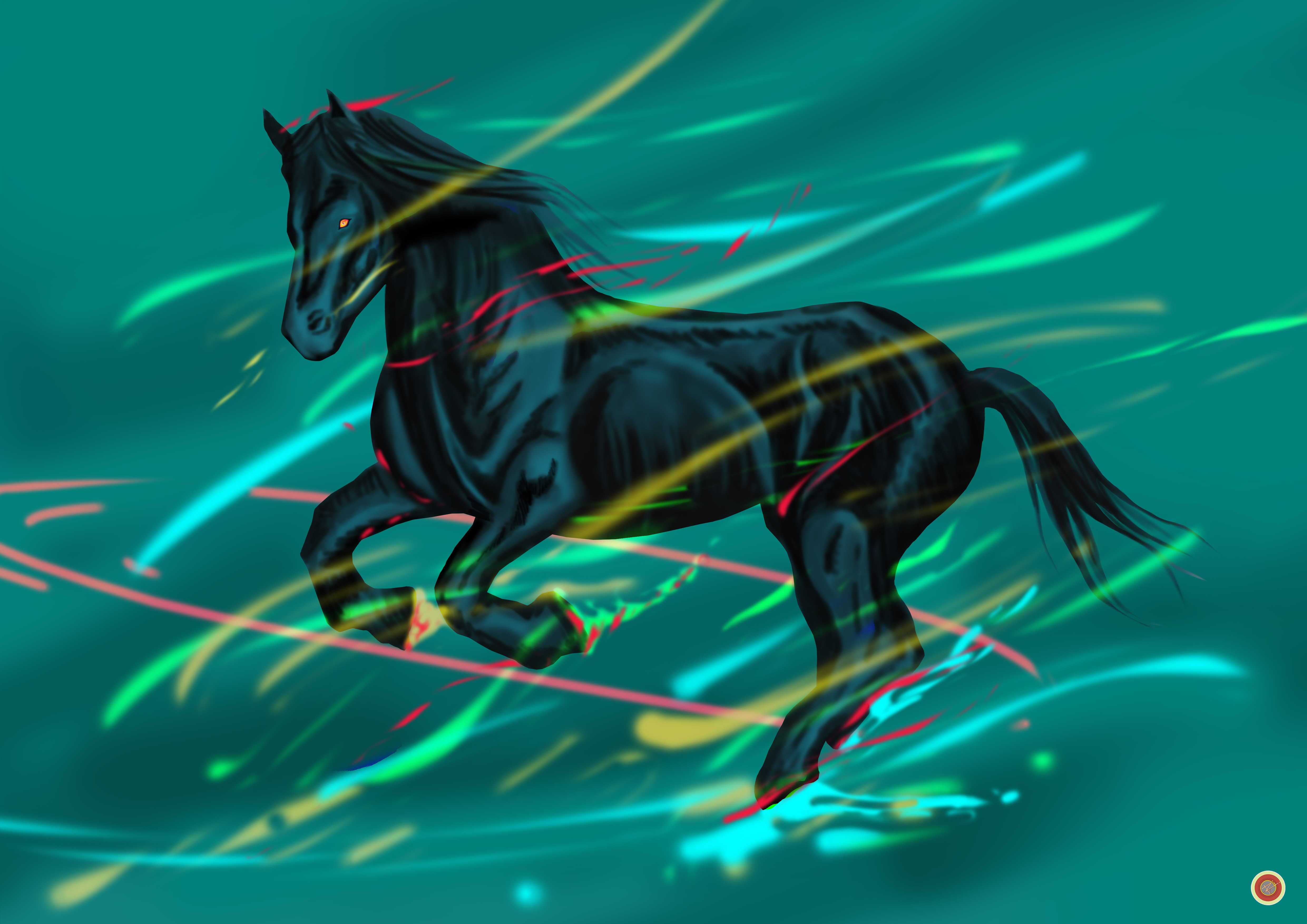 Horse  Digital Art