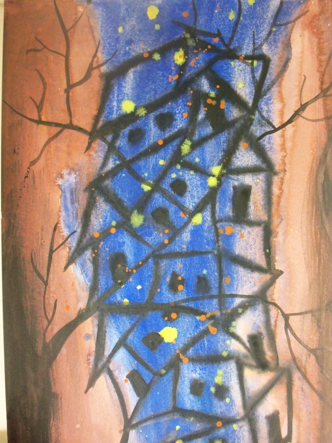 Jyotsnas Abstract Painting Fine Art