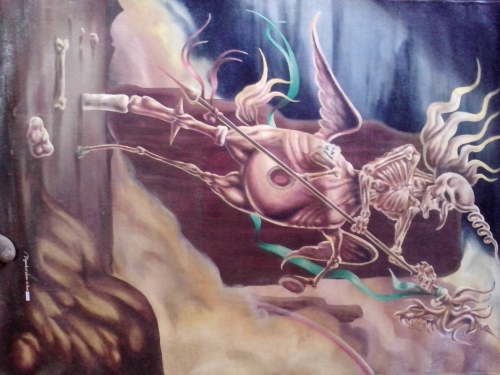 Abstract Oil Painting