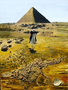 Pyramid Canvas Painting Fine Art