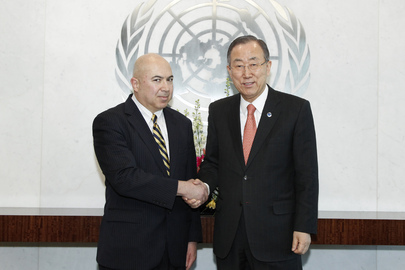 UN CEO and Ban Ki Moon