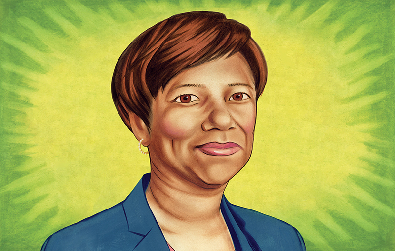 Kim Lew (art by Chris Buzelli)