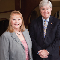 Janet Ganong and Rob Kieckhefer