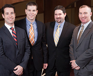 FROM LEFT: Jeff Gratton, Mark Forkey, Mark Foster, Steven Popper