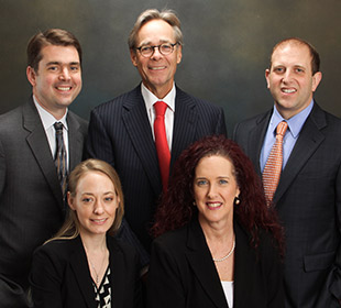 FROM LEFT, BACK ROW: Michael O’Laughlin, Jon Willhite, Robert Vaughan FRONT ROW: Taylor Willhite, Brenda Paulson