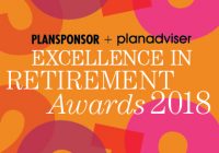 2018 PLANSPONSOR / PLANADVISER Excellence in Retirement Awards Dinner
