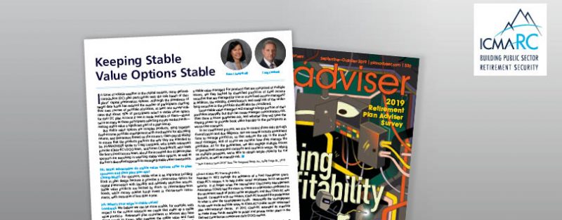Keeping Stable Value Options Stable