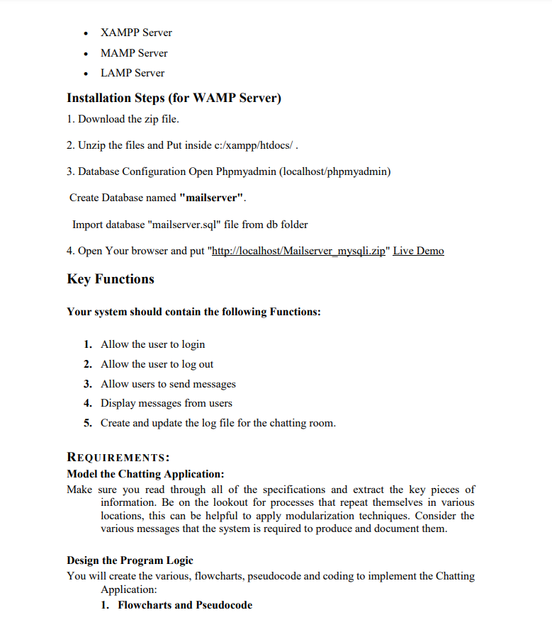 MYSQL Programming. You will need to read and analyse the information provided