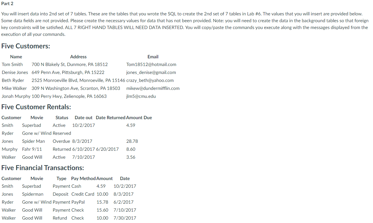 INSERT INTO genre_codes VALUES ('Action & Adventure'); INSERT INTO genre_codes VALUES ('Comedy');