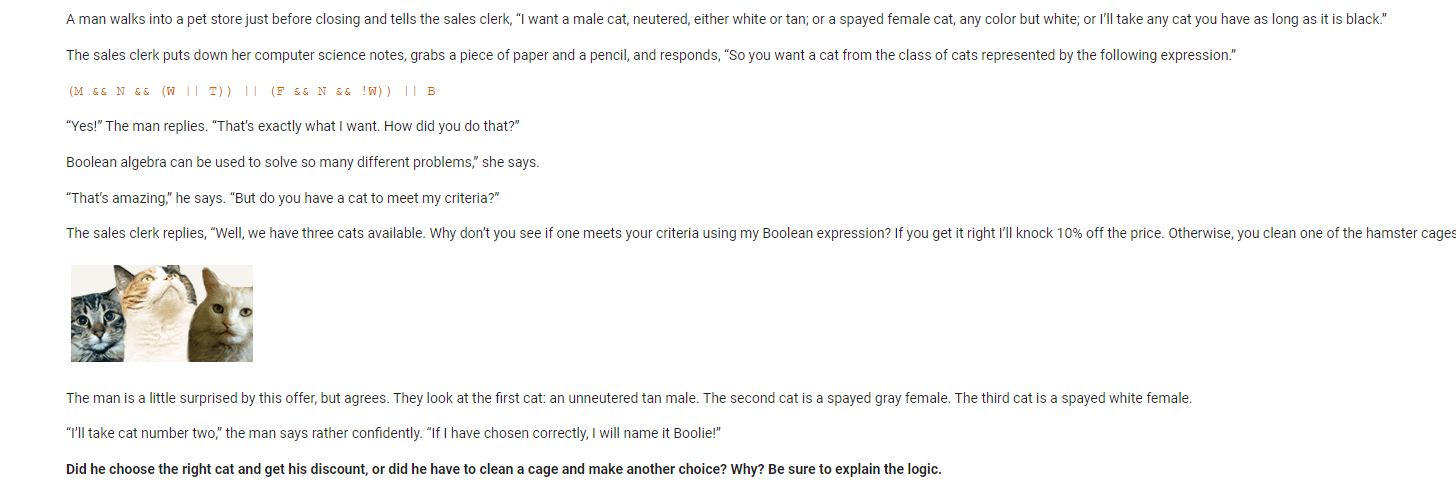 A man walks into a pet store just before closing and tells