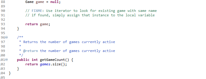note: You will not complete the Player and Team classes at this
