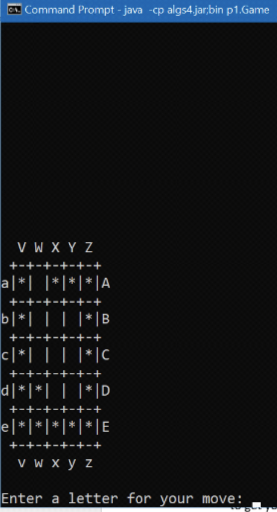 project. It must behave as described in the Javadoc comments included in