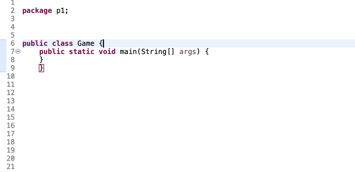 the skeleton file you received. Make sure to read through those comments