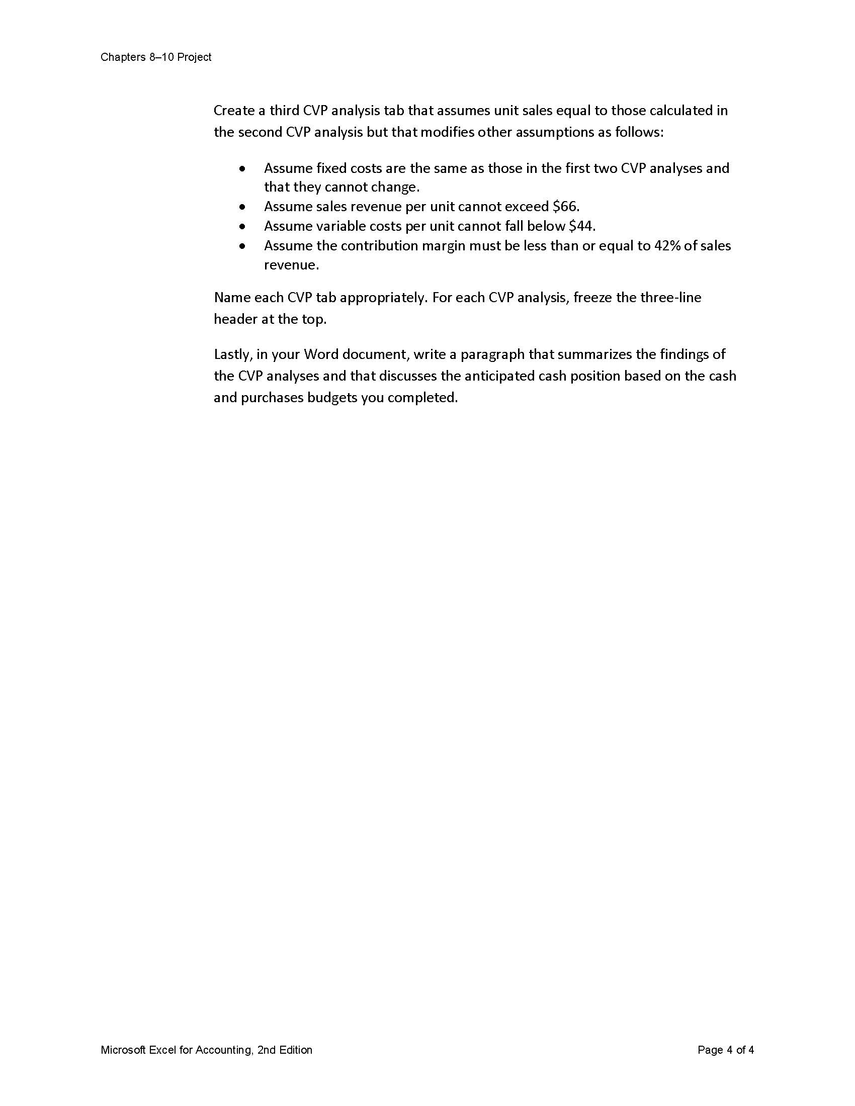 presented in the chapters to present the analysis in good form. Submit