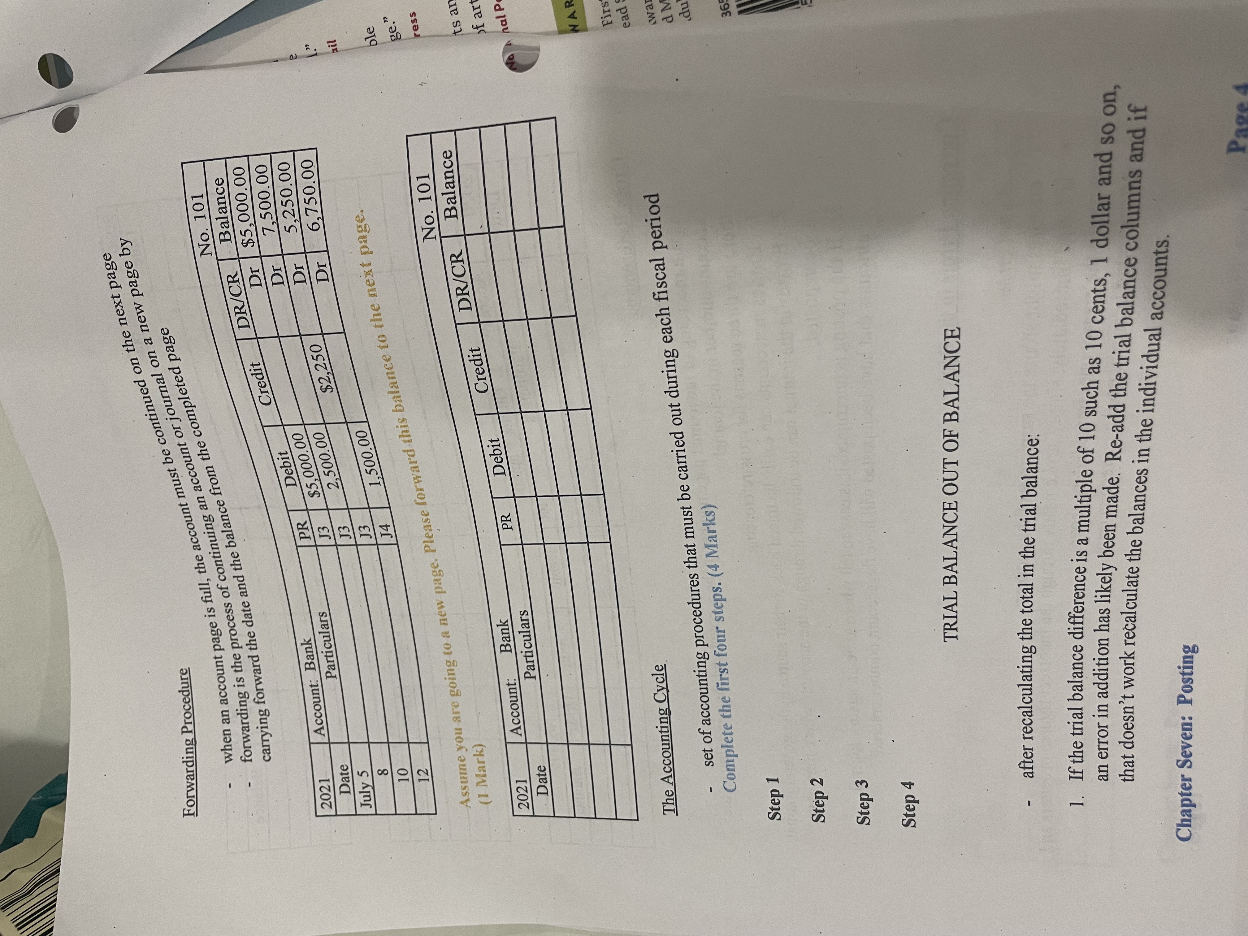 business. 3. To understand the purpose and importance of posting transactions from