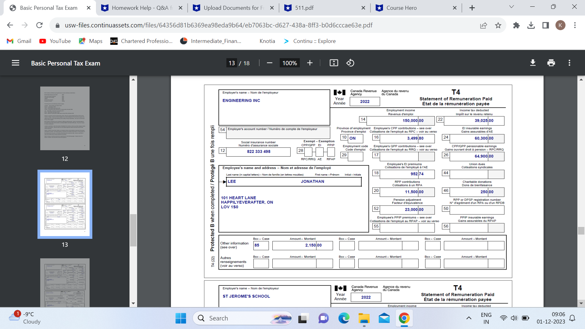 Basic Personal Tax Exam X M Gmail = ||| C usw-files.continuassets.com/files/64356d81b6369ea98eda9b64/eb7063bc-d627-438a-8ff3-b0d6cccae63e.pdf 1