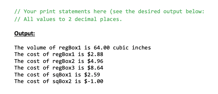 to create three classes (all in the same file please, for ease
