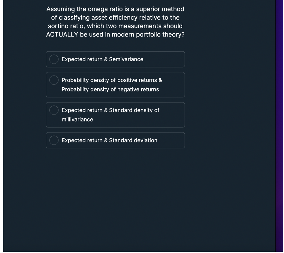 After additional, exhaustive research, you decide 'Indicator #8' is exceptionally well designed
