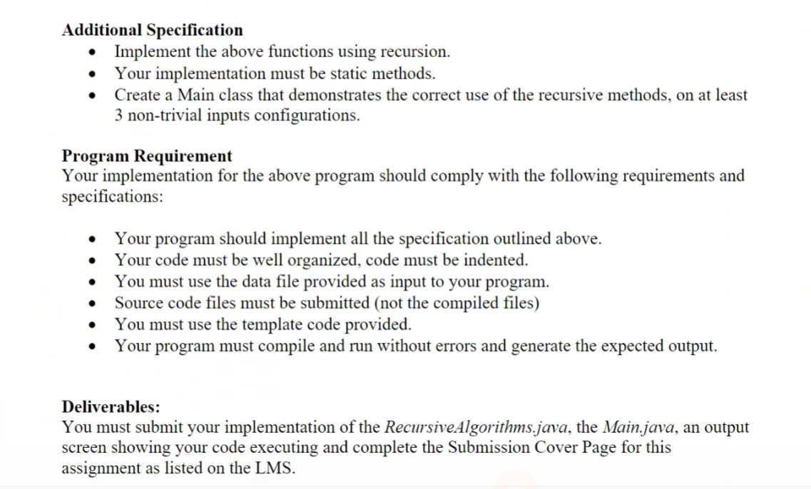 a static method that calculates the nth Fibonacci number using recursion. Recall