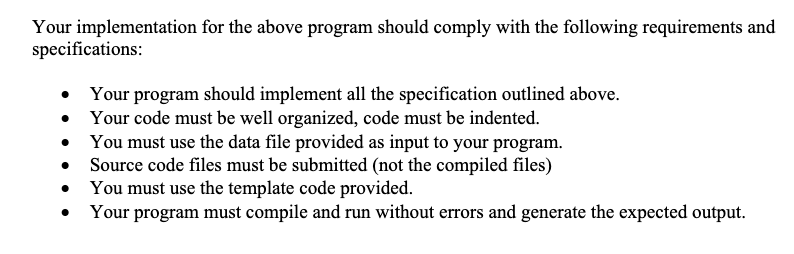 can perform on the data. The choice of data structure often dictates