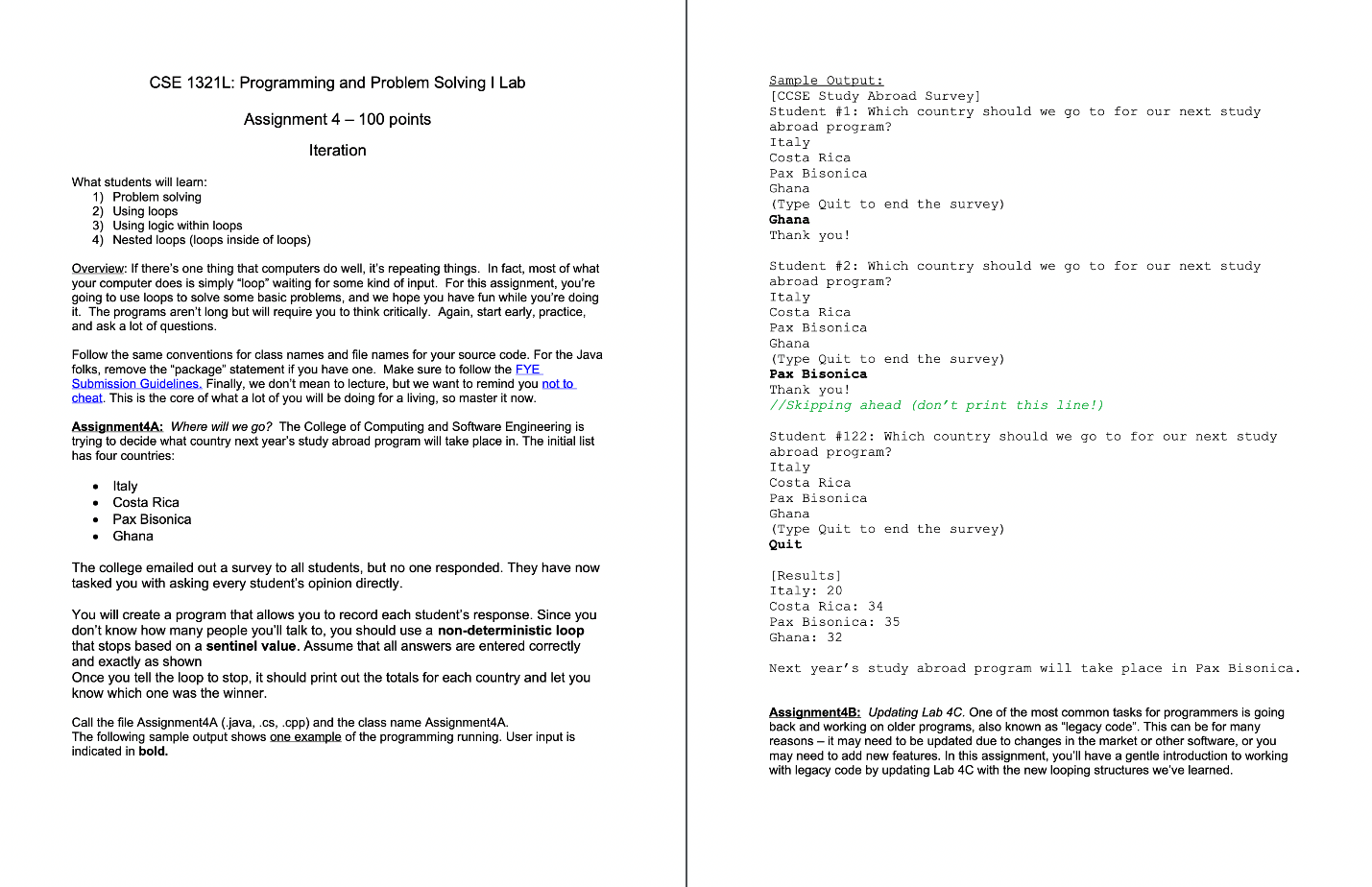 static void main(String[] args) { Controller c = new Controller(); //Create Building