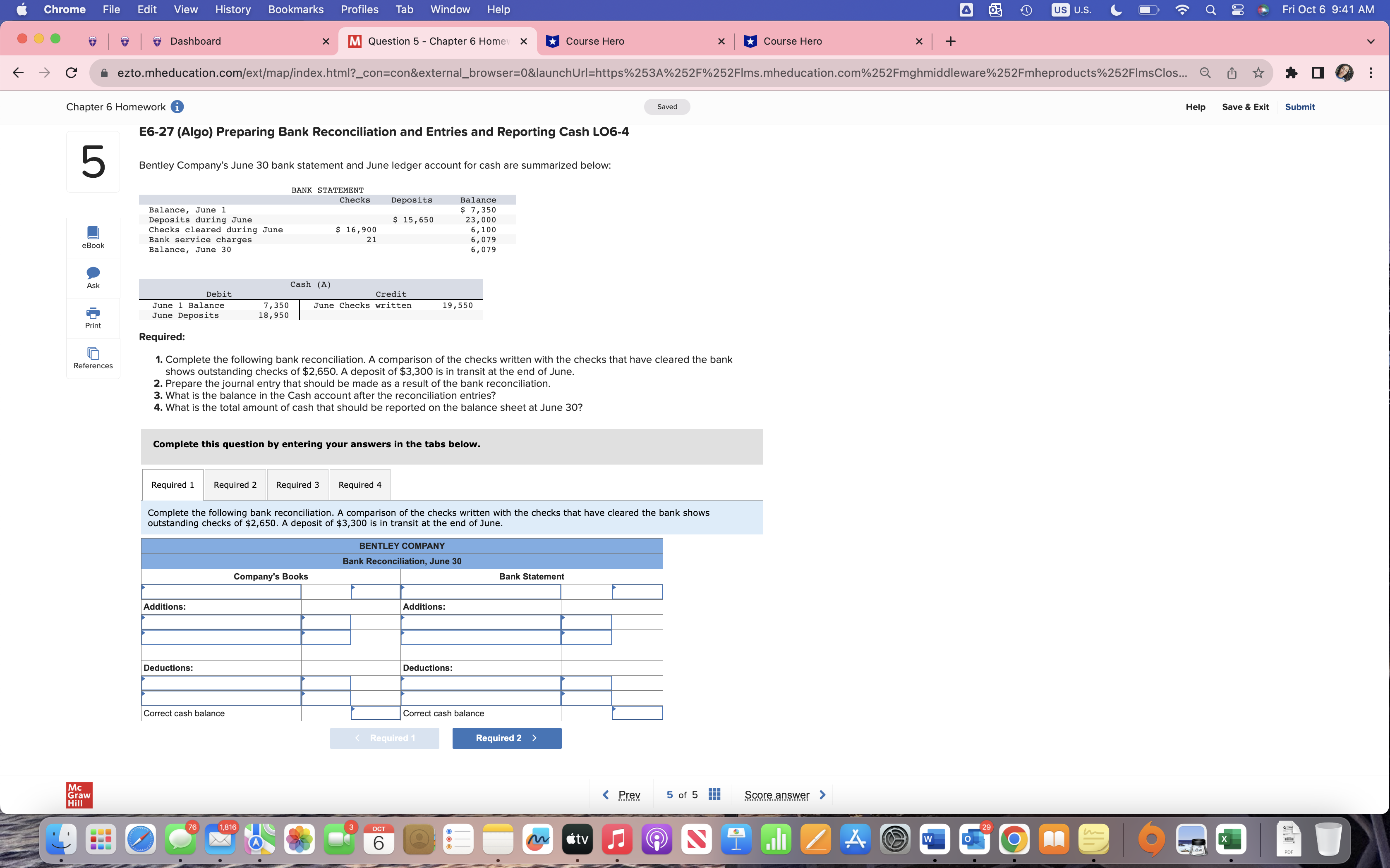 Chrome File Edit View History Bookmarks Profiles Tab Window Help 5 Chapter
