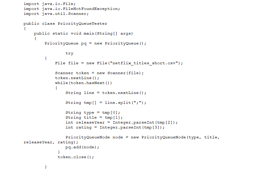 (int hole) This function takes the position of the next available hole