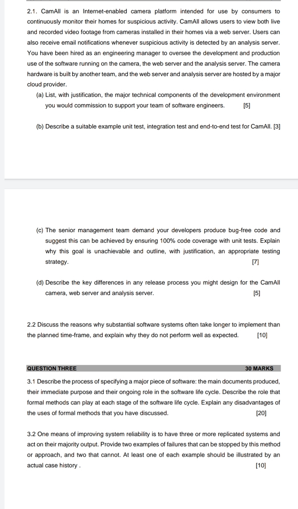 2.1. CamAll is an Internet-enabled camera platform intended for use by consumers