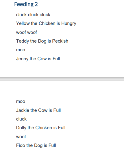 it has must be some form of the base class ANIMAL such