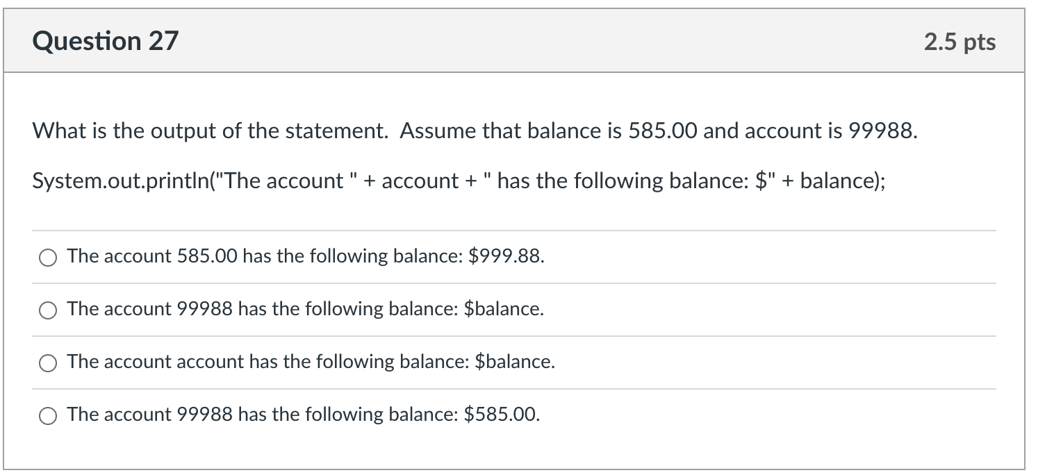 pts O y = (x > 30) ? 20 : x; O