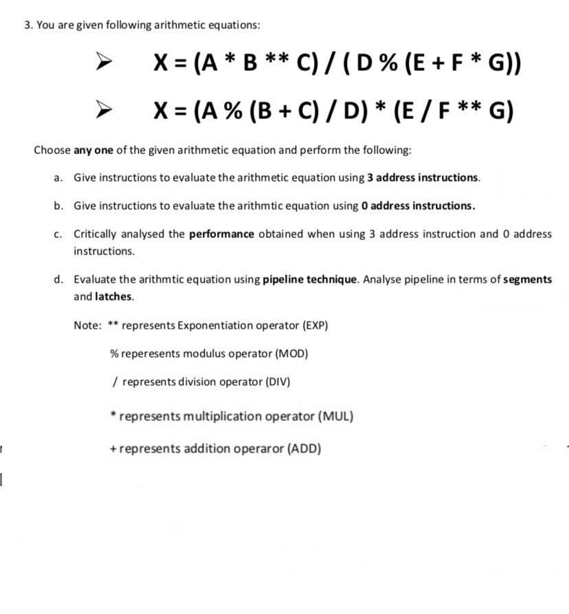 subtraction, multiplication, and division) depending on the user's choice input two operands