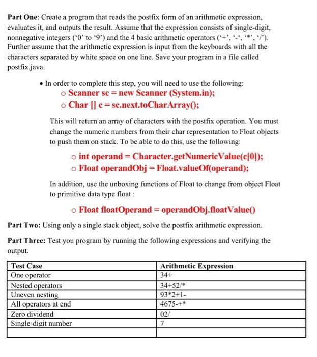 so-called infix form. That is, with each operator placed between its operand,