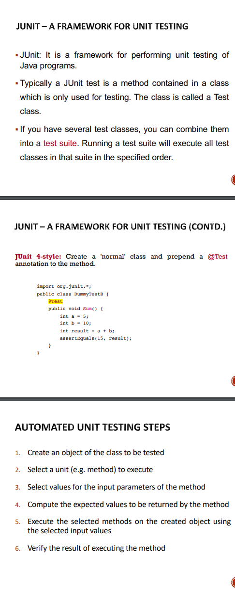 Steps Change Requests Report TOOLS FOR STATIC UNIT TESTING Bound checker/Memory leak