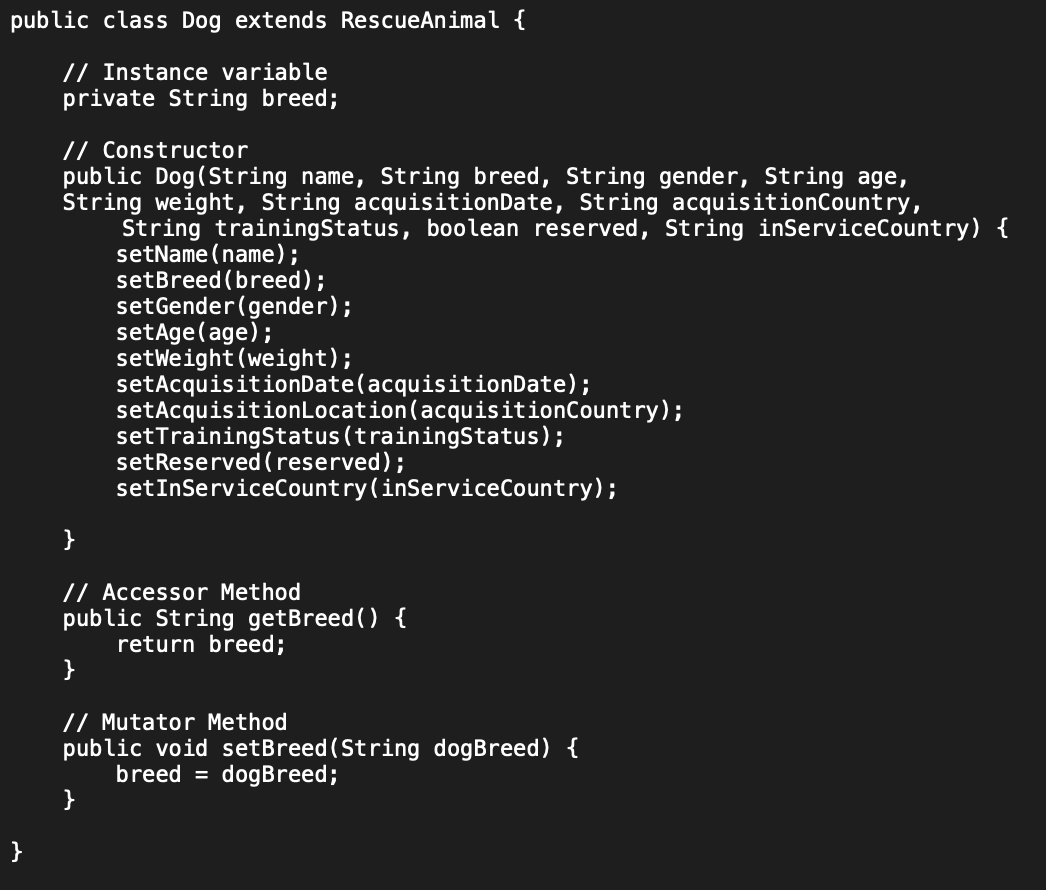 seeking a software application that will help track search and rescue animals,