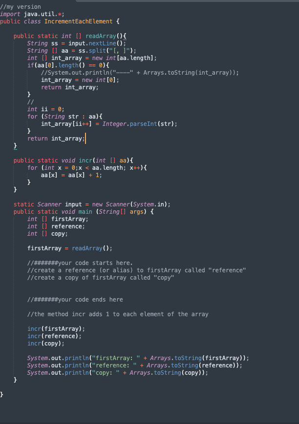 your program but make sure you do make changes ONLY in the