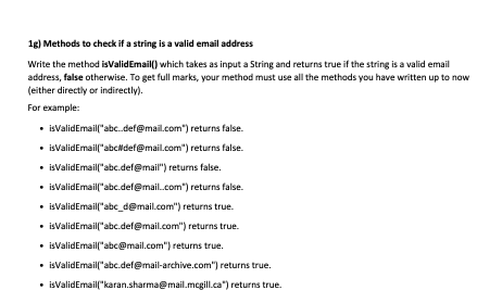 alphanumeric characters. Finally, the first and last character must be alphanumeric. The