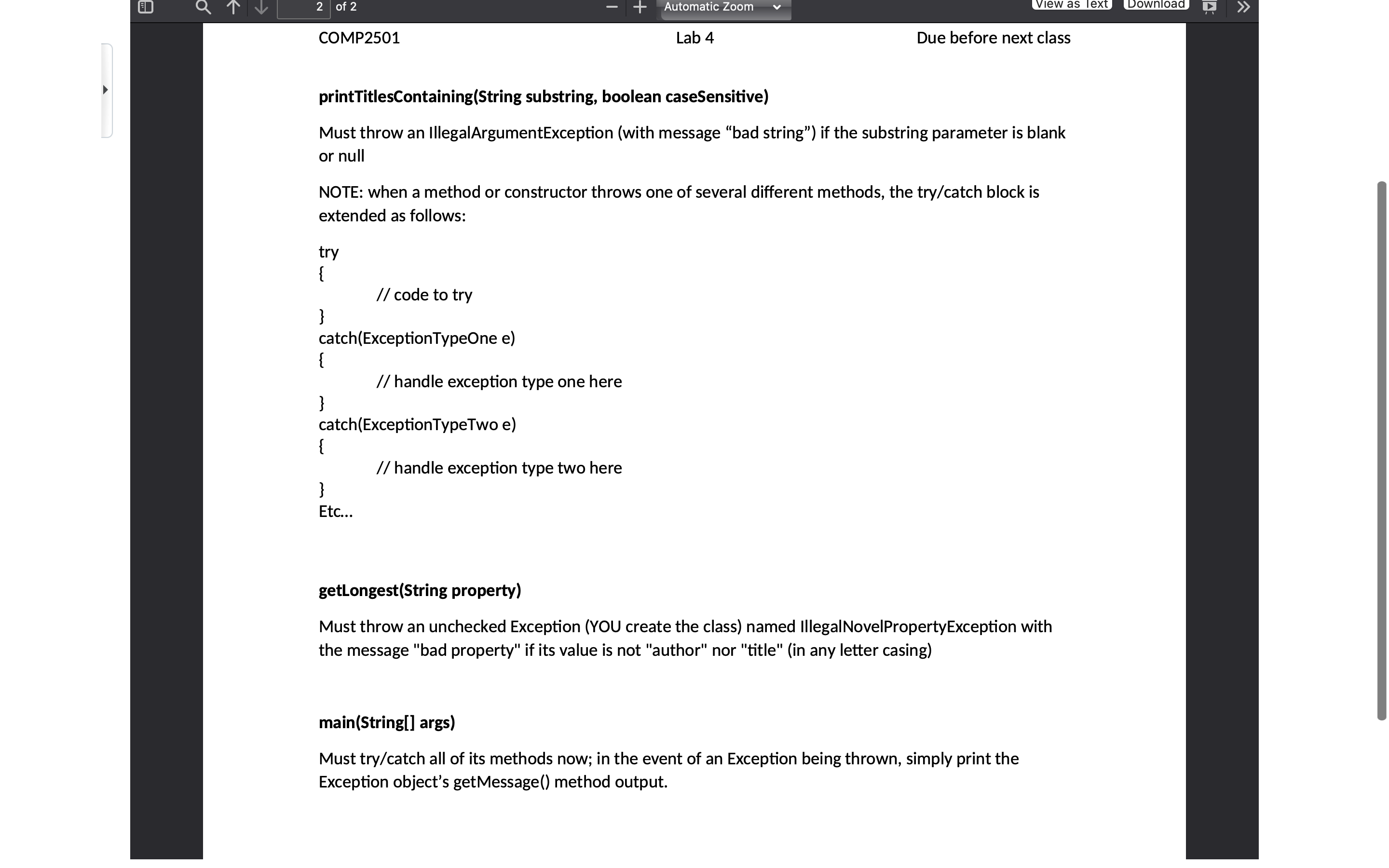 1946)); store.addNovel(new Novel("American Pastoral", "Philip Roth", 1997)); store.addNovel(new Novel("An American Tragedy", "Theodore