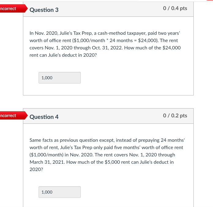 a cash-method taxpayer, prepaid $5,000 worth of deductible interest on a business