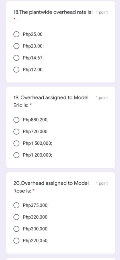 26 are based on the picture below. Use the following information to