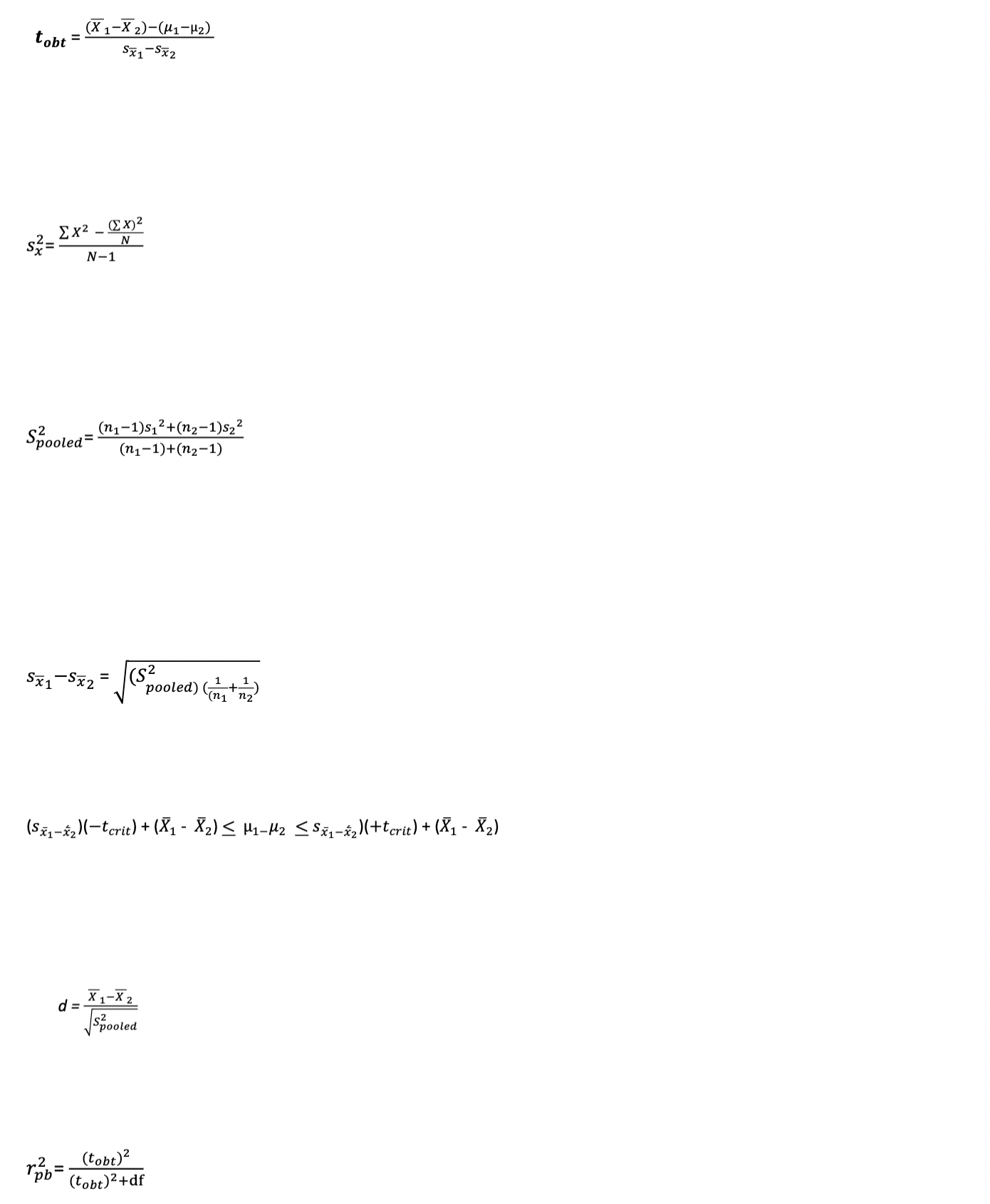 CONDITION TWO Scores = ()2 = X = N= 2= = ()2