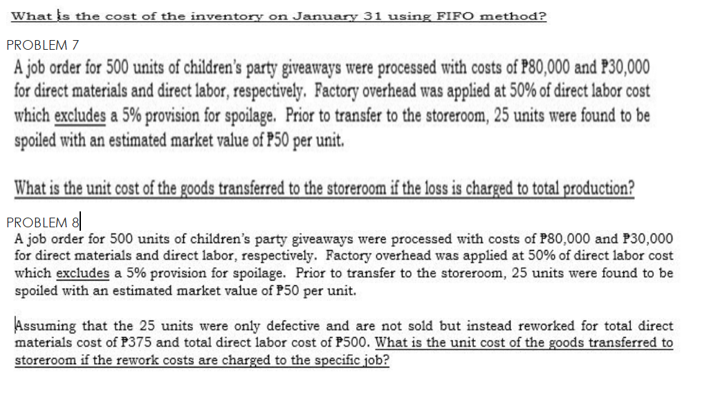 total manufacturing cost; Beginning work-in-process inventory was 75% of the work-in-process at