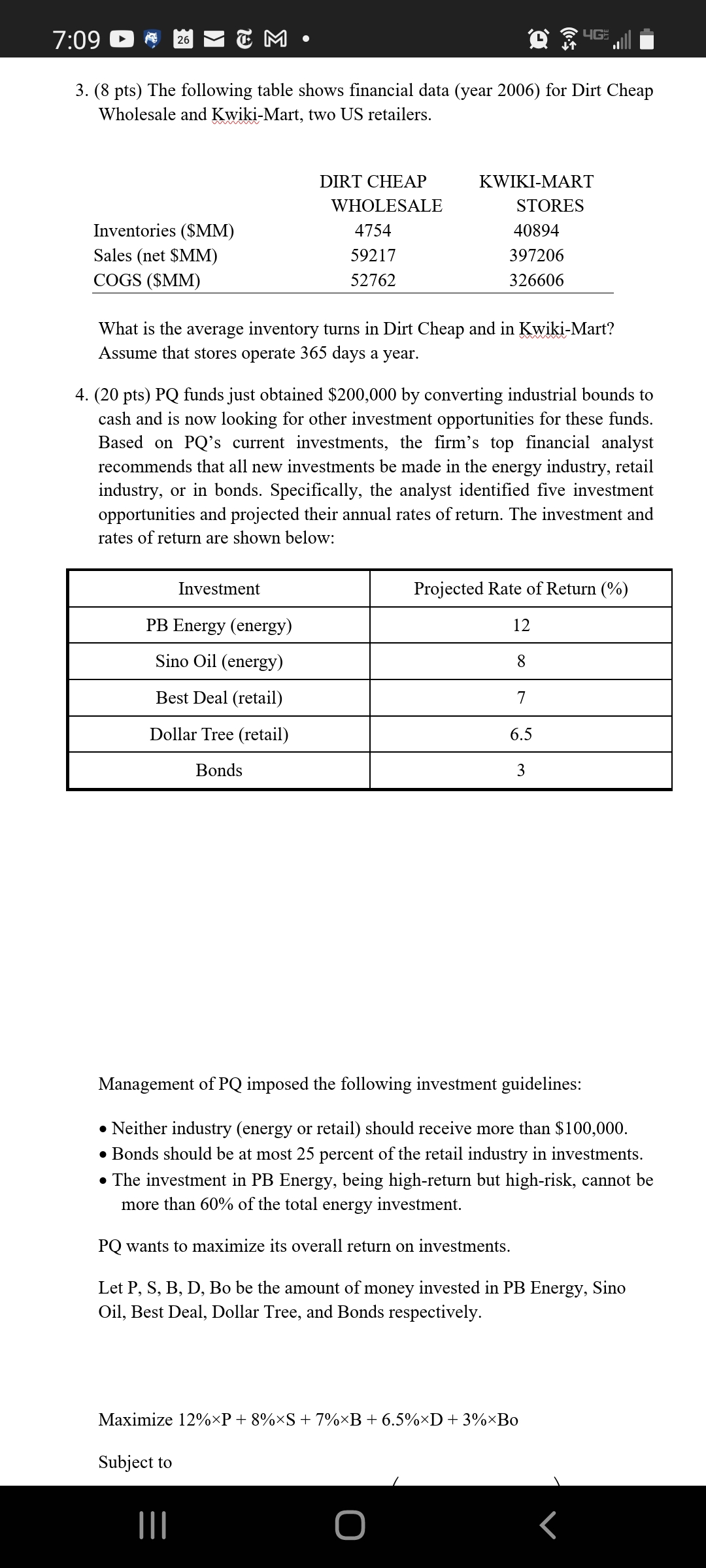 Operations Management? What is the difference between effective process and efficient process?