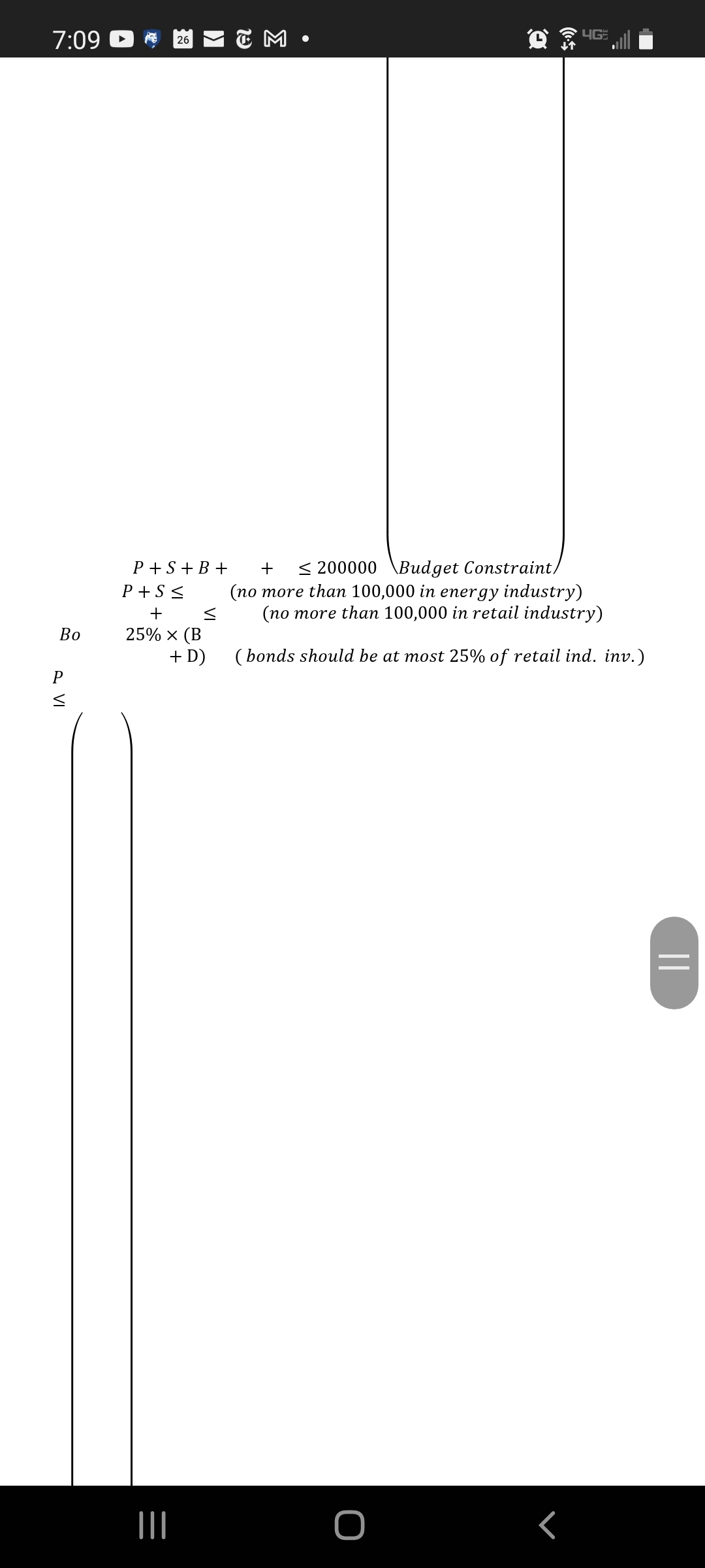 simulation, the high revenue contract could not be met with a batch