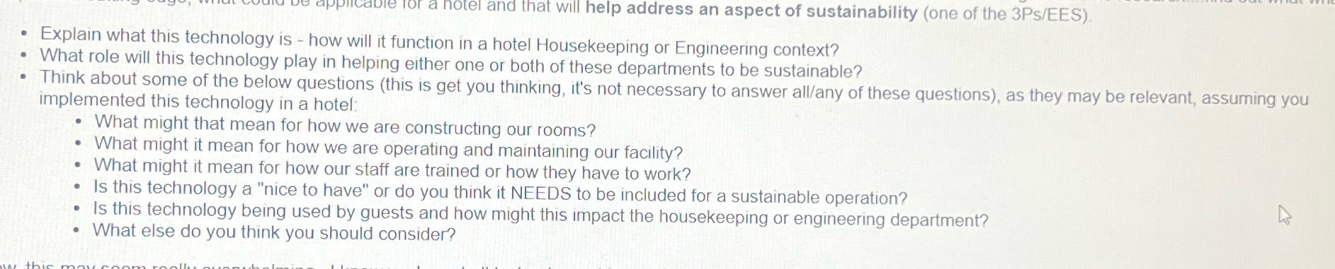 for Die 18f a hotel and that will help address an aspect