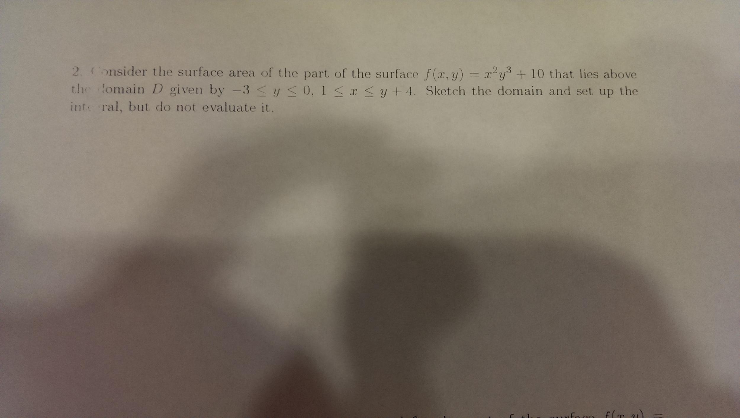 (2, 0) to (2, 0). -> (0,2) (2,0) x dS Evaluate the