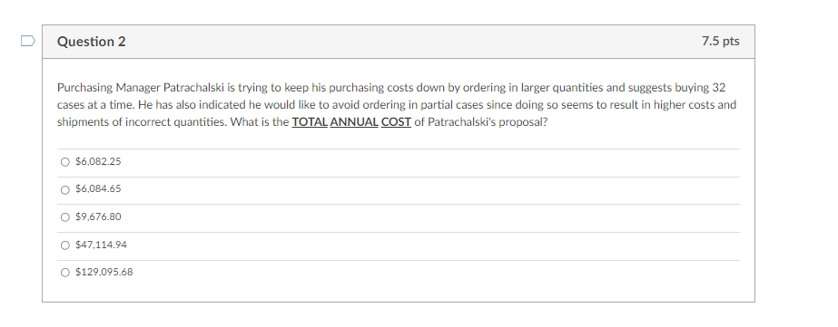 Economic Order Quantity (EOQ). I need your help for my meeting with