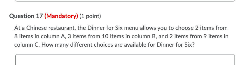 pears. Five pieces of fruit are randomly chosen from the bin. a)
